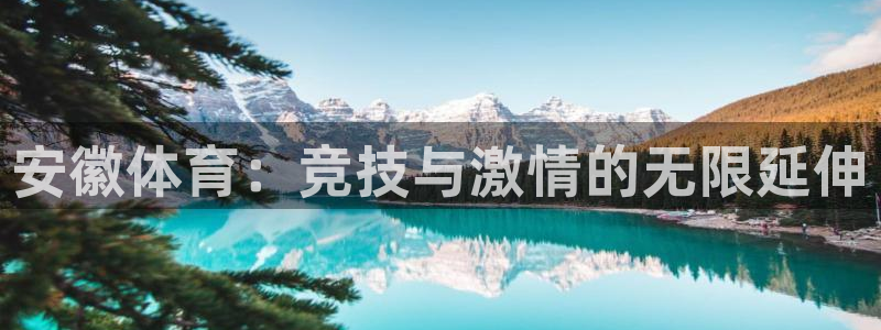 米兰体育平台：安徽体育：竞技与激情的无限延伸